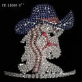 Cowboy Horse Rhinestone Custom Pageant Crown